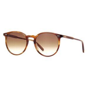New GARRETT LEIGHT Morningside Havana Round 2076 TD/SFSEG Sunglasses Women